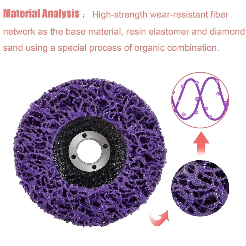Abrasive Strip Discs 100 115 125mm | Angle Grinder Paint Remover