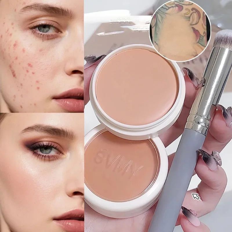 Waterproof Sweatproof Concealer Cream Single Coverage Dark Eye
