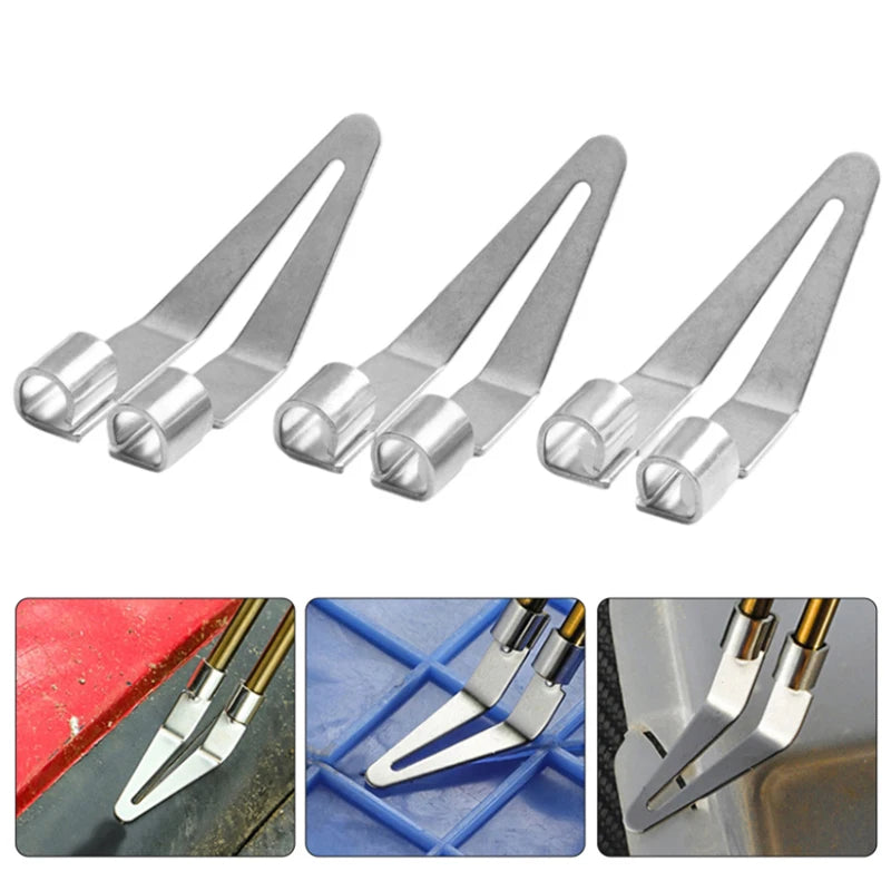 Metal Smooth Head Adjustable Soldering Repair Iron 45 Degree Elbow