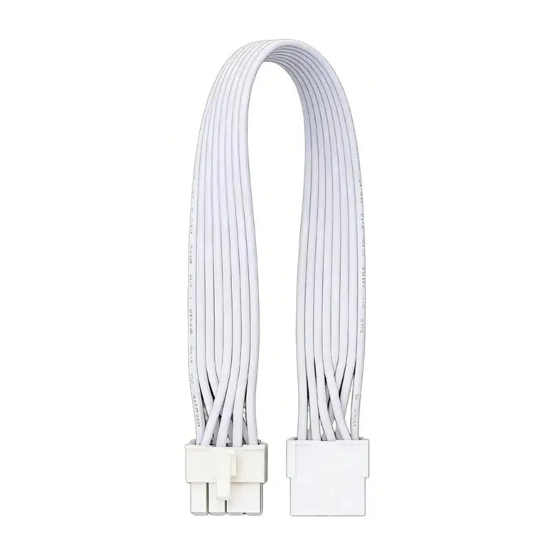 652F 8pin (6+2) Power Cable Extended Length Tinned Copper Conductors for Reliable Graphics Card Connection in Builds Zpaxo