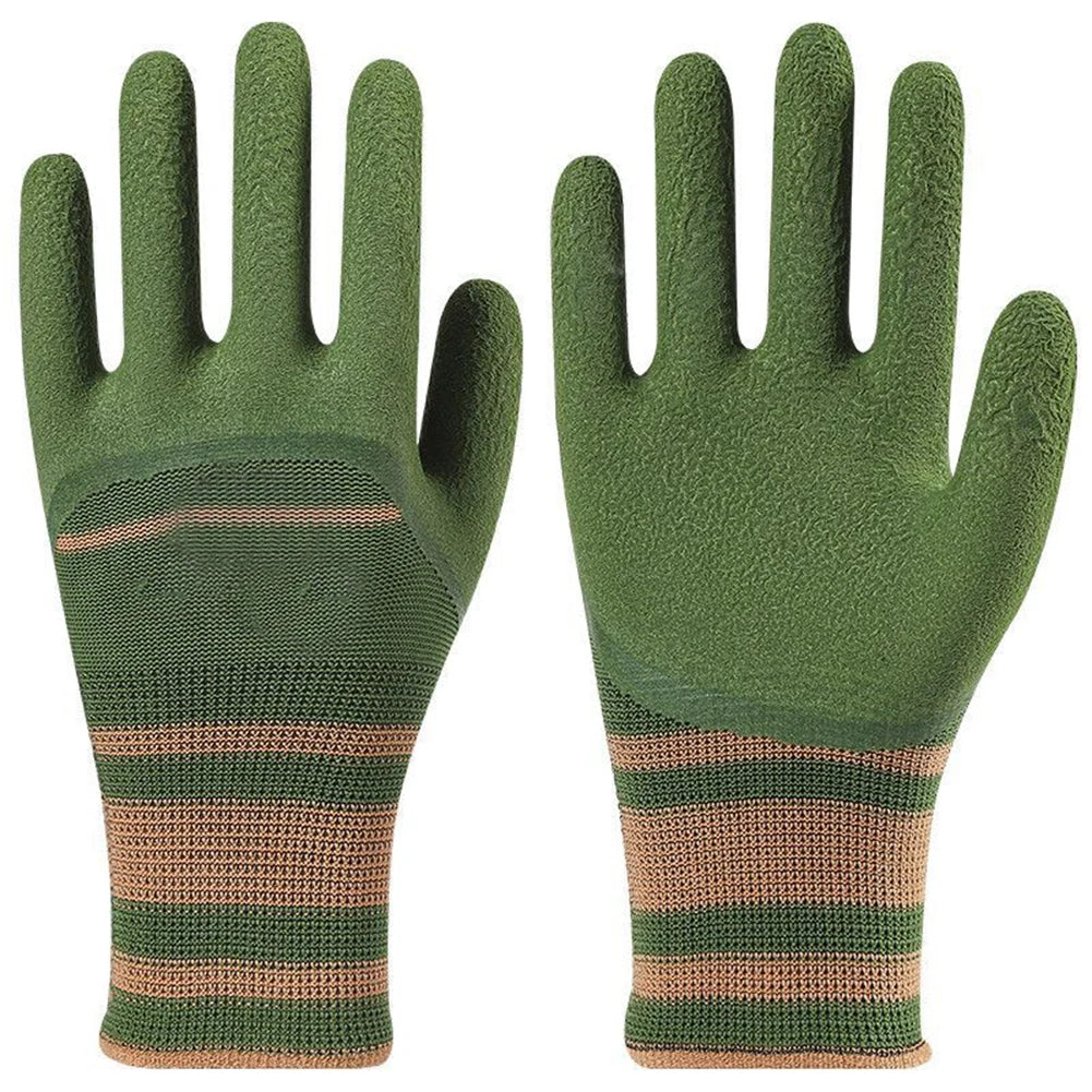 Gardening Gloves Yard Work Garden Gloves Puncture-Resistant Thorn-Proof Waterproof Planting Tool Indoor/Outdoor Protective Zpaxo