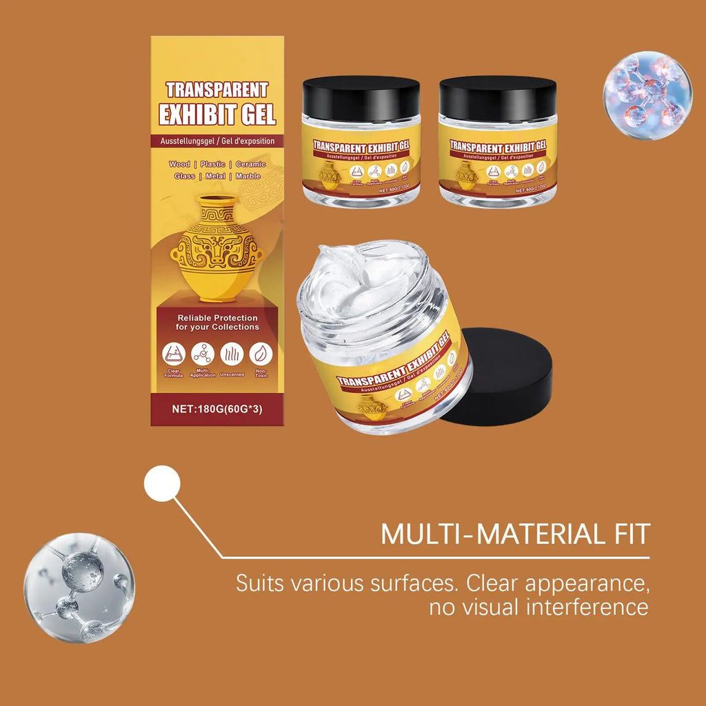 Transparent Museum Putty Gel Removable Adhesive Wall Decor Photos