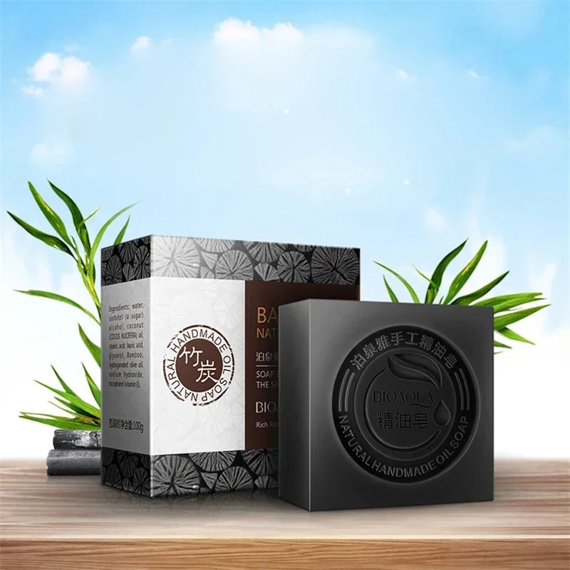 BIOAQUA Natural Essential Oil Handmade Soap – 9 Scents 100g Essential Oil Soap Zpaxo Bamboo China Mainland
