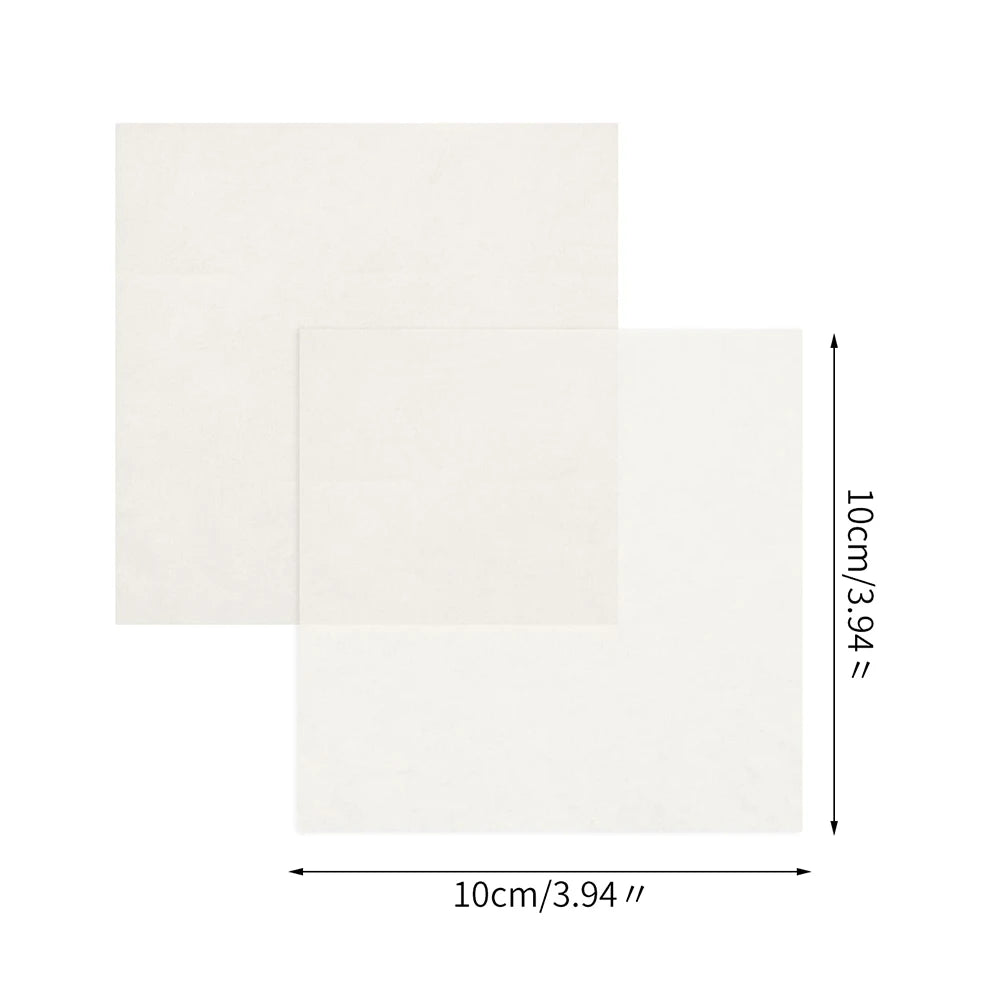 500Pcs Baking Paper Parchment 4x4 Inch Nonstick Square Patty Paper Sheets for Biscuits Cookies Burger Press Zpaxo