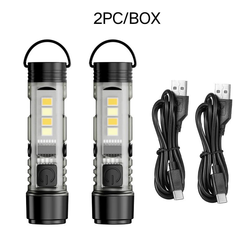 Mini Keychain Light Multifunctional Outdoor Portable Work 5050