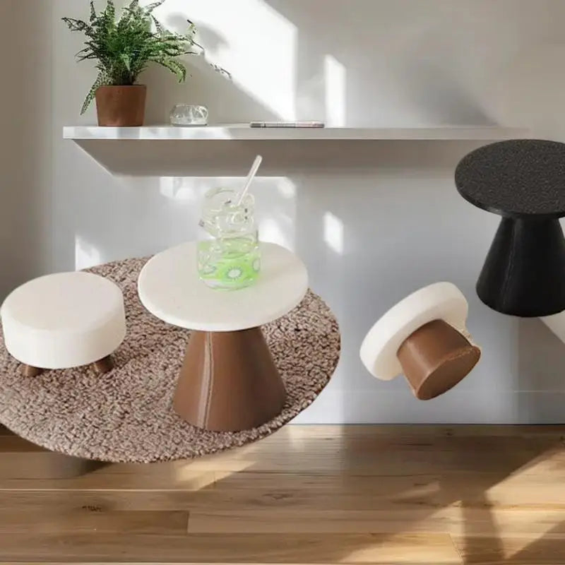 Mini Toy Home Decorations Handmade DIY Stool Table Models Artful Zpaxo