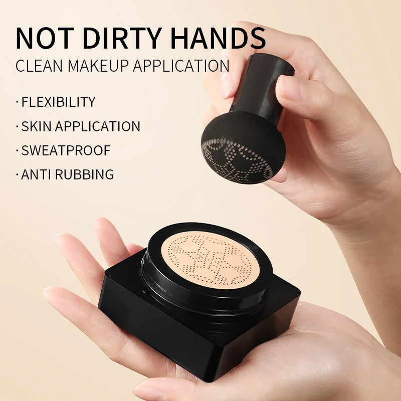 Mushroom Head Air Cushion CC Cream Flawless Lightweight Full Coverage