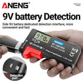 ANENG BT-168 Capacity Check AAA AA Button Cell Display Digital