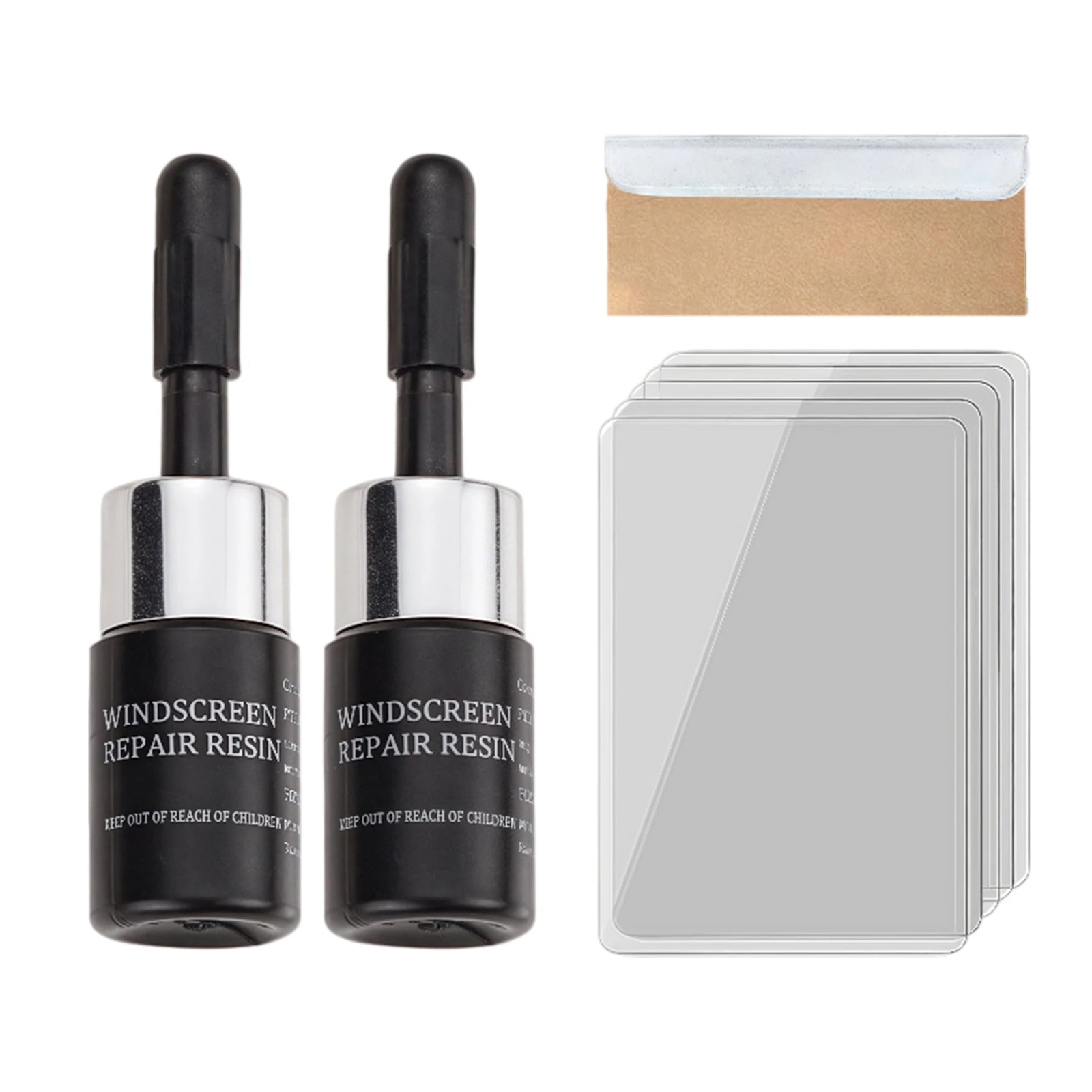 Windshield Chip Repair Cracked Glass Liquid Cracks DIY Long-lasting