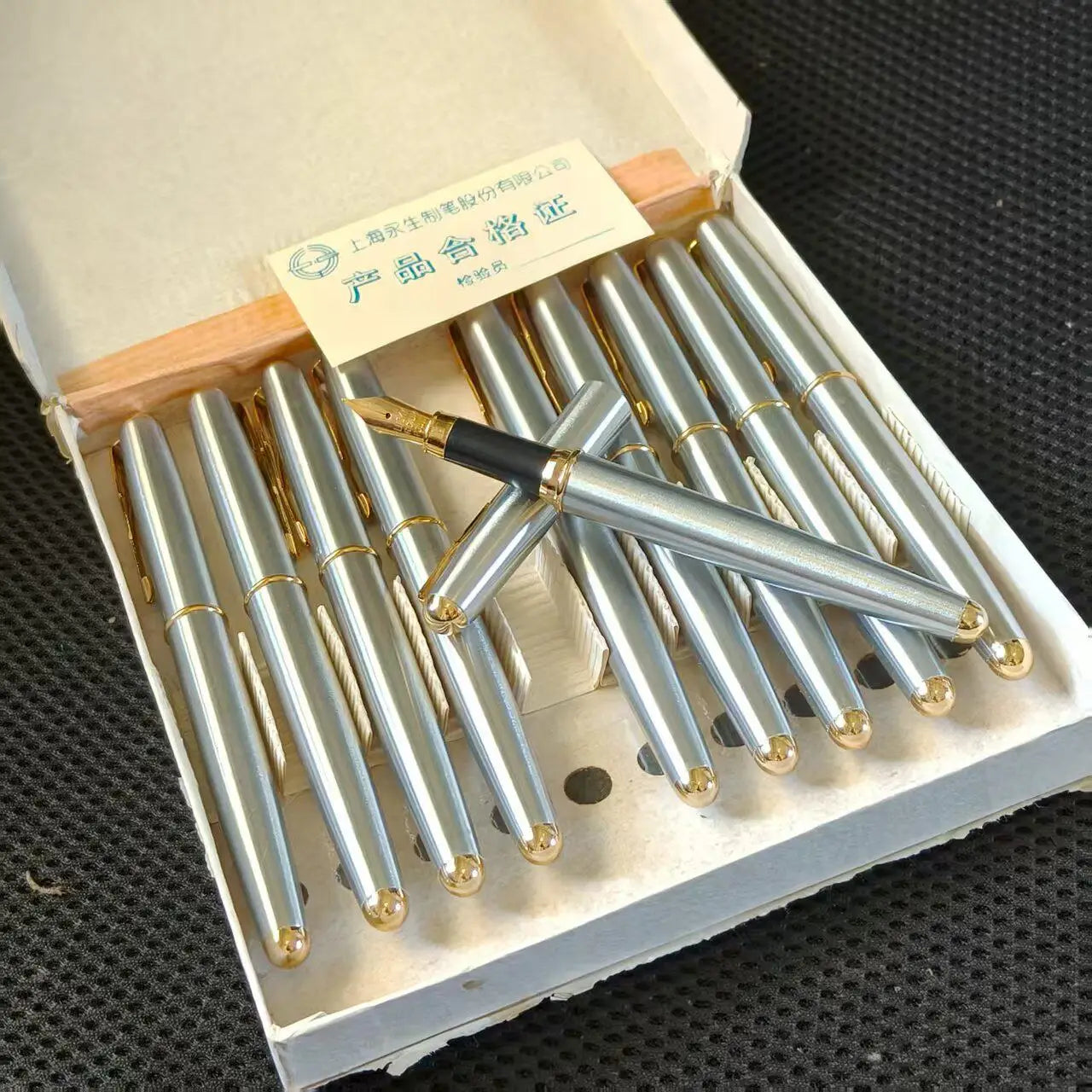 Retro Yongsheng 1020 Fountain Pen Iridium Nib F Smooth Writing Plastic Body Classic Vintage Retro Adult Calligraphy Stationer Zpaxo