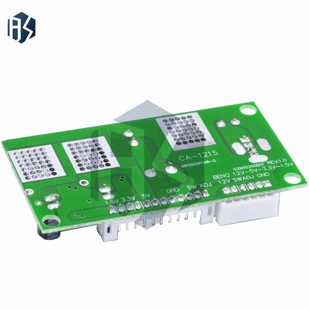CA-1215 12V to 5V/3.3V/1.5V Power Supply Module Multi-Output Voltage Conversion Board Zpaxo
