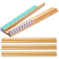 Mahjong Pushers and Racks 4-Piece Portable Modern Mahjong Racks with Pushers Set of 4 for Adults Family Traveler Home Outdoor Zpaxo Default Title