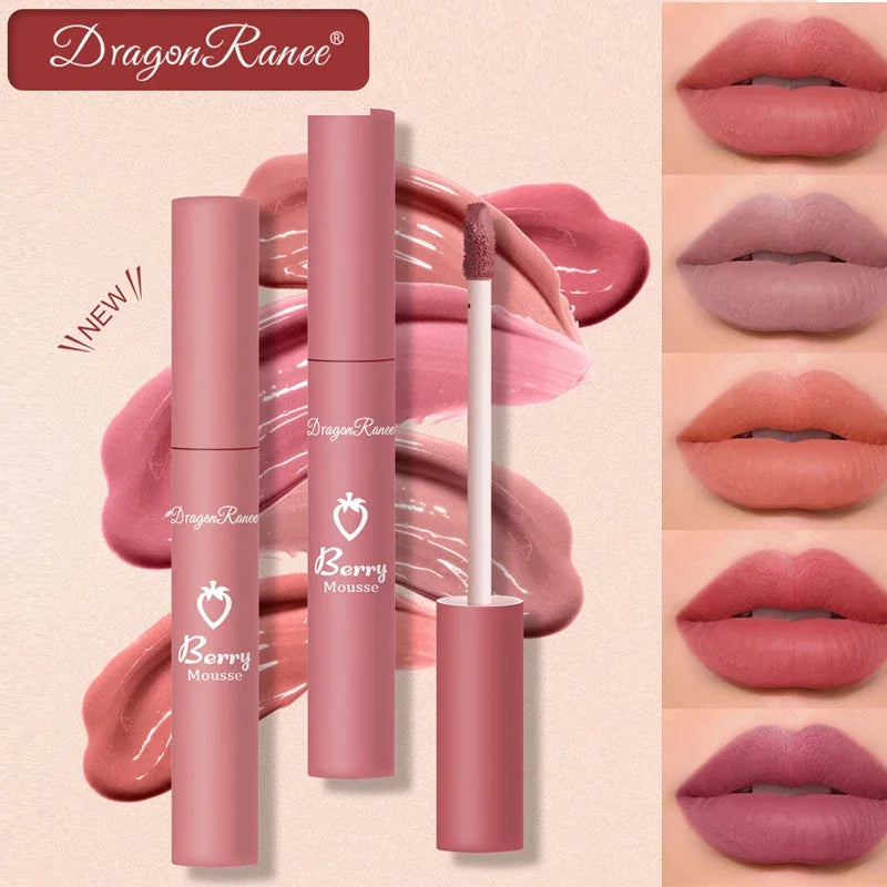 12 Colors Liquid Lipstick Nude Matte Sexy Waterproof Long Lasting Lip