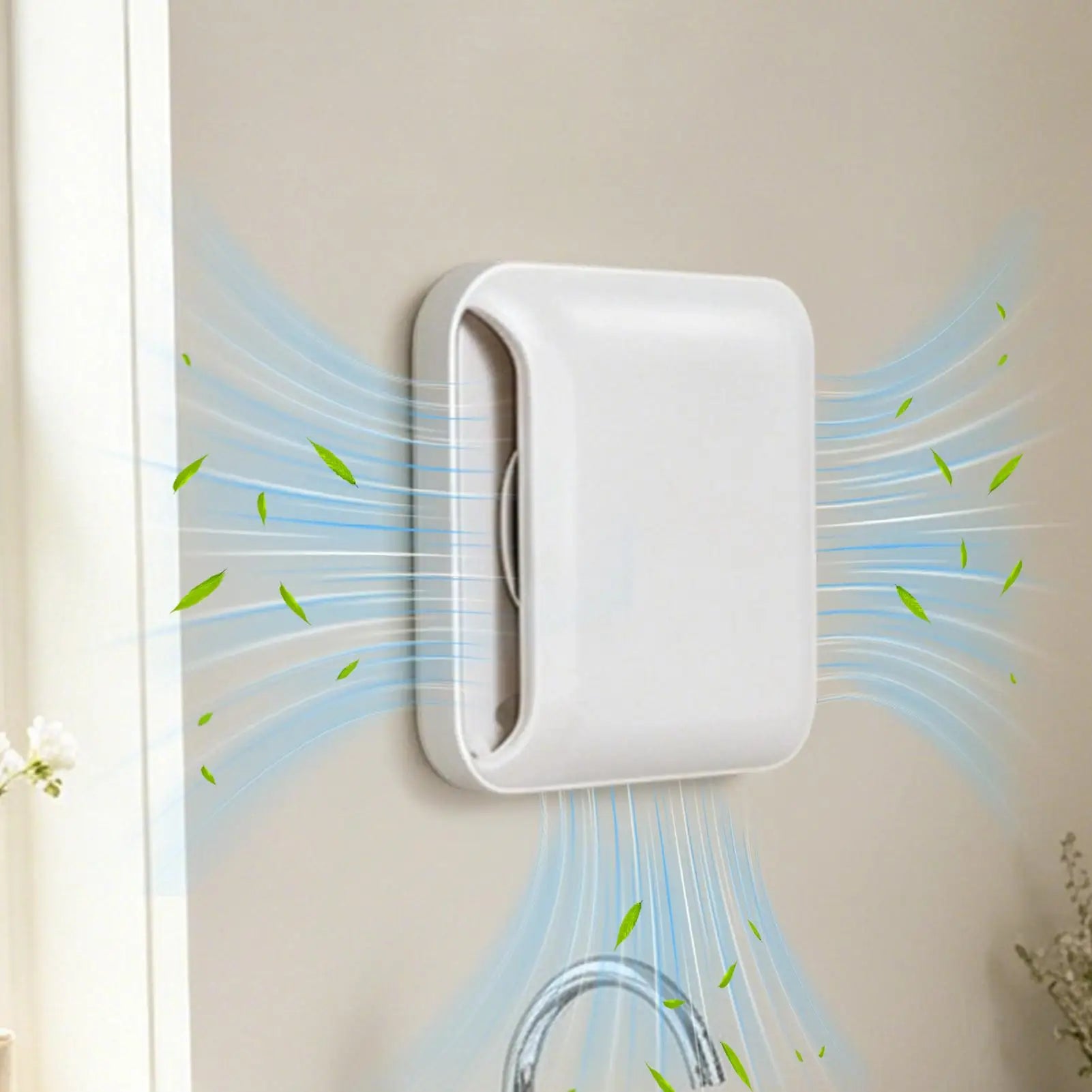 Passive Air Vent Through Wall Exhaust Inlet Airflow Ventilation Home