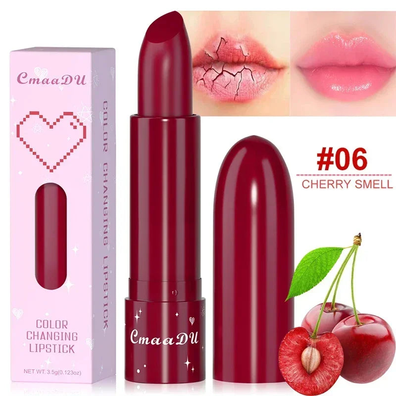 6Color Waterproof Fruit Tinted Shine Changing Moisturizing Nourishing Zpaxo 06