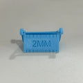 1 Piece Quilting Sewing Gauge Tool For Hemming, Edge Stitching, And Seam Guidance Zpaxo 2MM