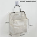 Wall-Mounted Hanging Storage Basket | Dorm & Bedside Organizer