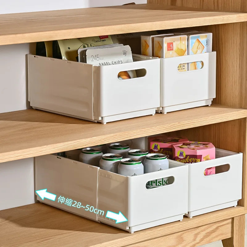Retractable Living Room Storage Cabinets and Shelving Toys Storage Box Storage Organizer Drawers Waterproof Underwear Basket Zpaxo