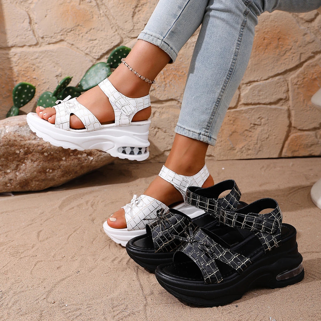Women Platform Wedge Sandals Summer Fashion Comfortable Shoes for Women Lightweight Casual Beach Sandals Women Zapatos De Mujer Zpaxo