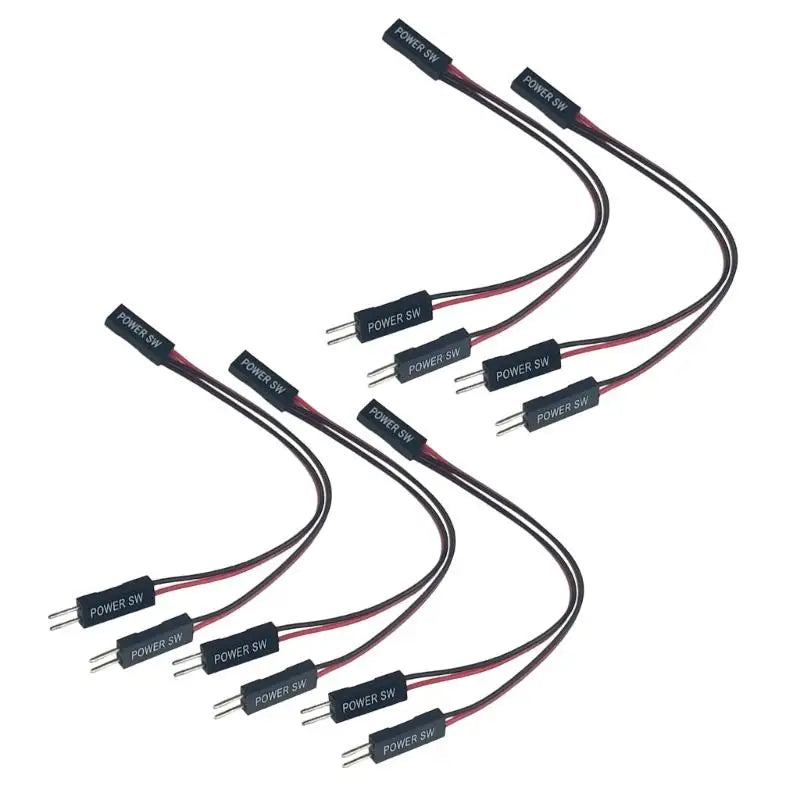 652F Motherboards Power Switches Splitter Cable Double Control ATXes Zpaxo