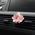 Peach Blossom Car Vent Clip Air Freshener | Aroma Diffuser