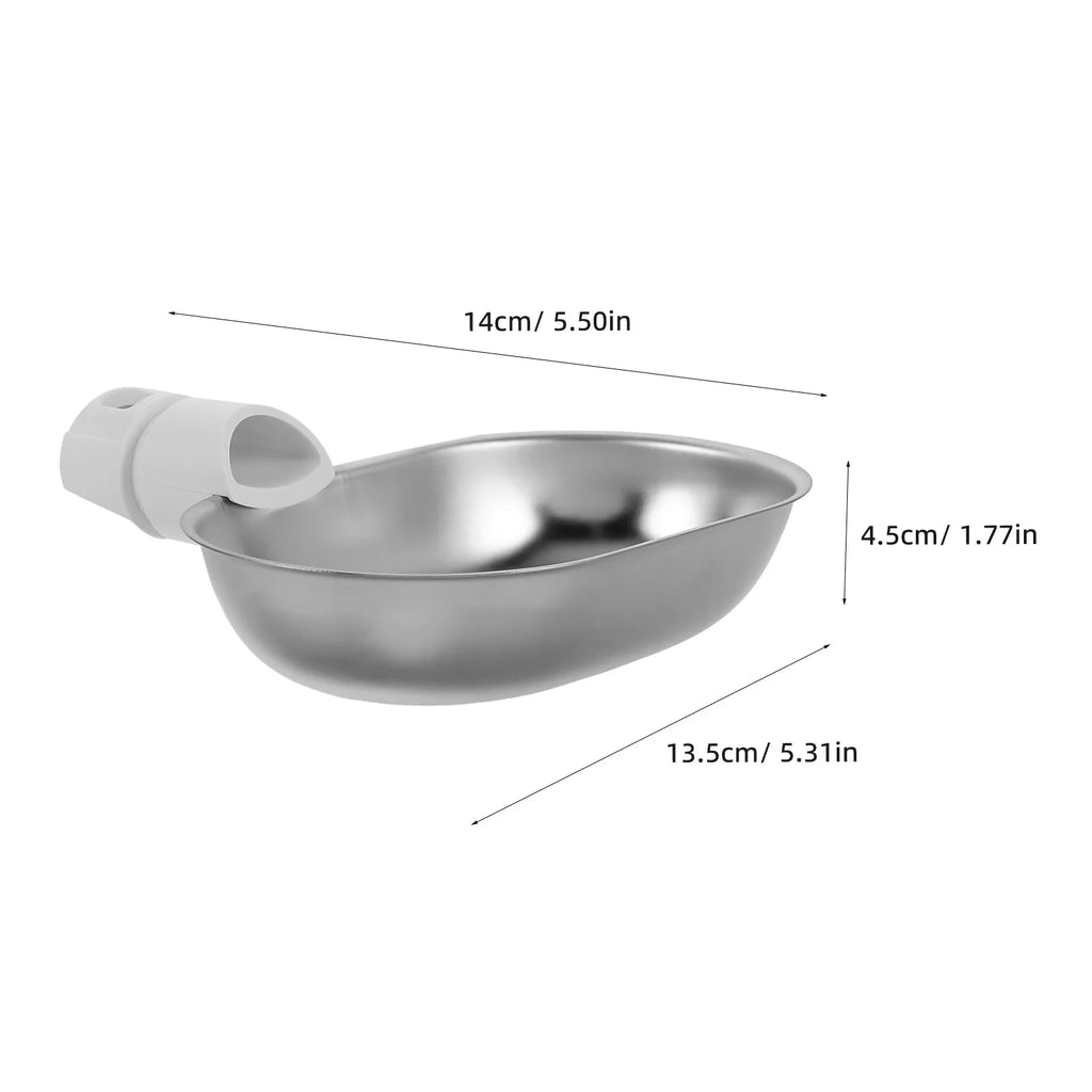 Replacement Stainless Steel Cat Fountain Bowl Universal Dish Indoor