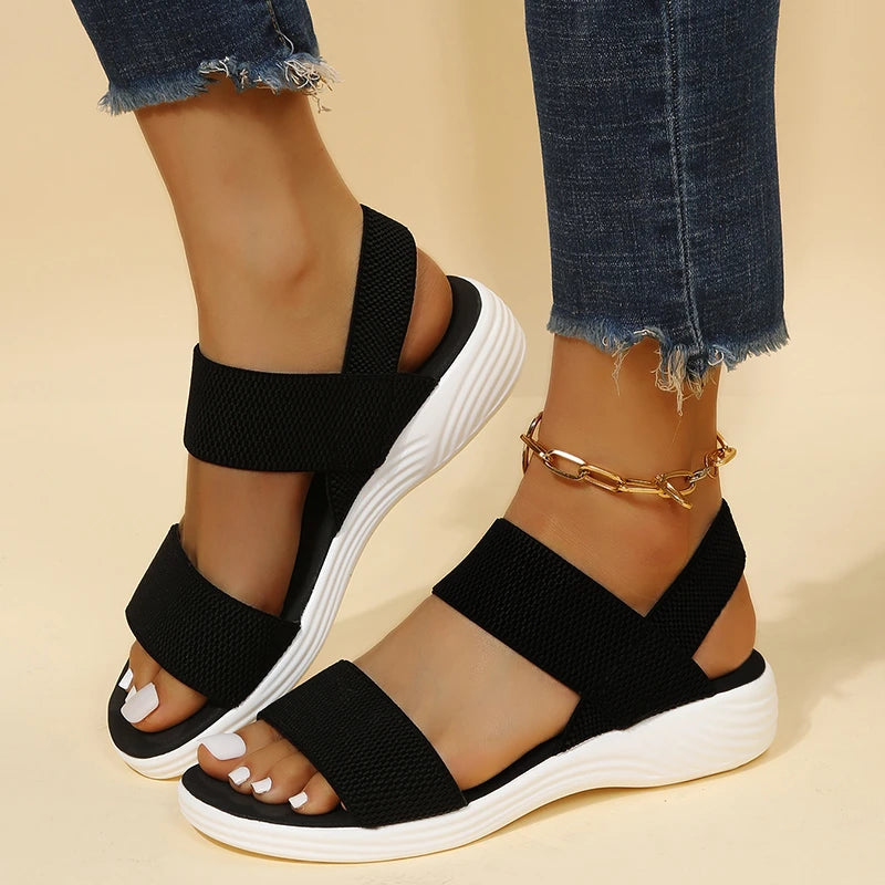 Women's Slippers Flats Lace Up Slingback Mules Shoes Designer Woman