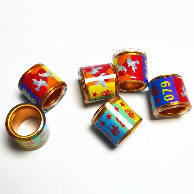 2026 Pigeon Leg Bands Homing Carrier Racing Rings Colorful Ring