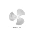 3 Leaves Replacement Floor Fan Blades Universal Propeller Table Stand