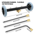 Undercarriage Pressure Washer 4000 PSI Surface Cleaner Attachment 2