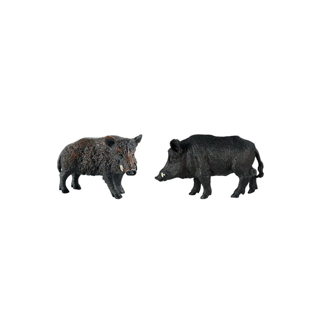Wild Boar Ornament Lifelike Miniature Figurines DIY Crafts Garden Figurines for Tabletop Landscape Garden Bedroom Decoration Zpaxo