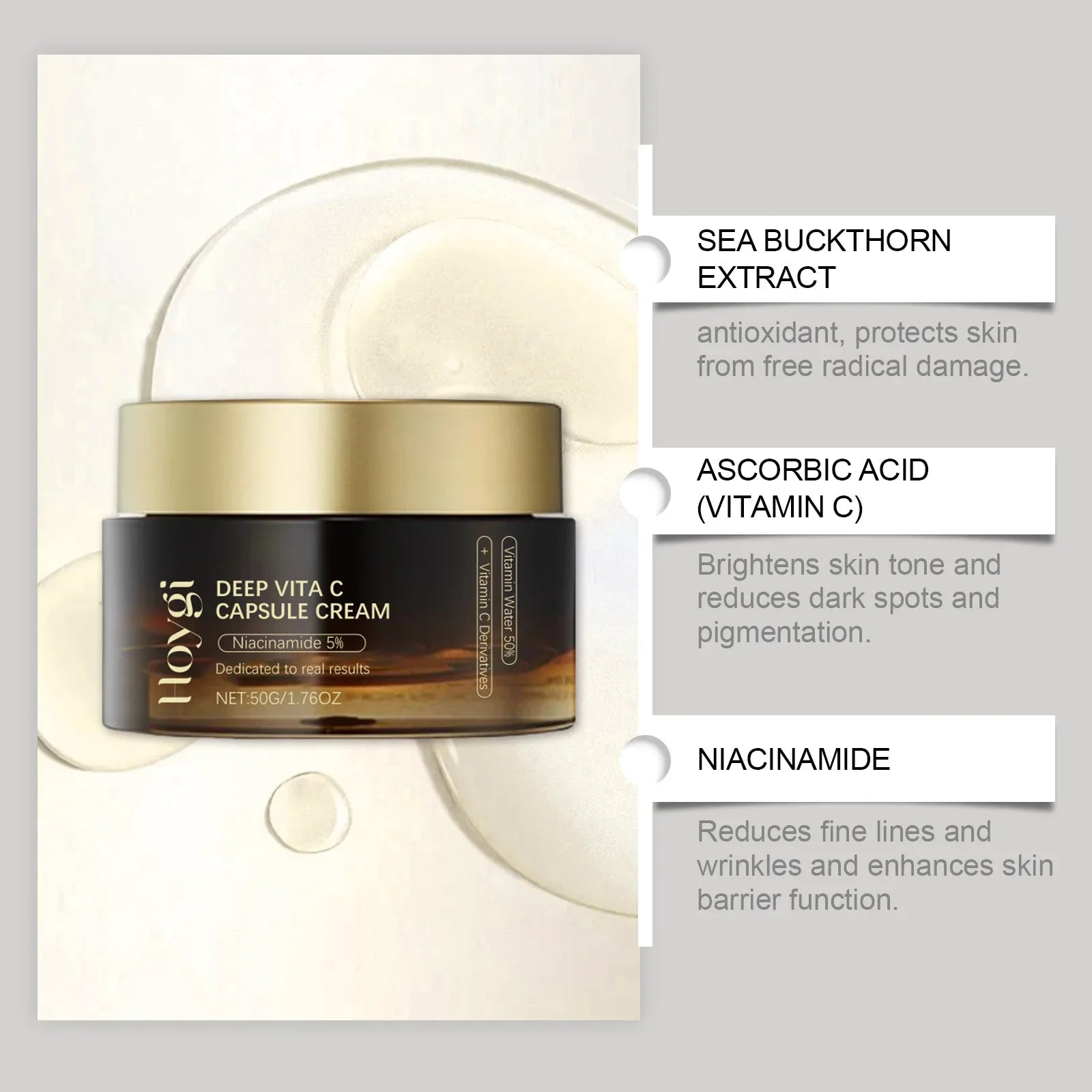 Hoygi Niacinamide Face Cream – Dark Spots, Melasma & Brightening Brightening Face Cream Zpaxo