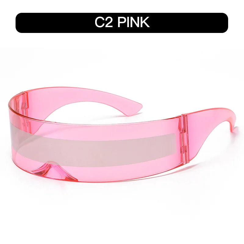 Cosplay Eye Mask Lenses Mardi Gras Mask Cool Carnaval Mask for Men Future Style Photo Props Cosplay Anime Eyewear Styling Props Zpaxo 2