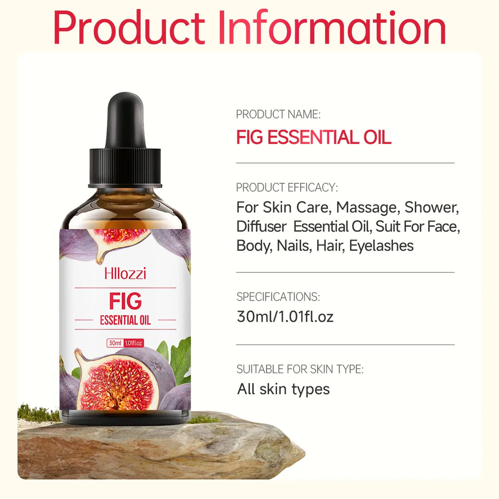 30ml fig essential oil pure plant essential oil multifunctional use aromatherapy diffuser humidifier soap fruit essential oil Zpaxo