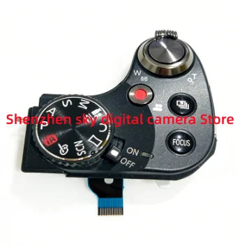 Cover Shutter Button Mode Dial Power Switch Unit VYK6P04 Panasonic