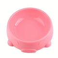 Candy Plastic Dog Bowls Multi-purpose Cute Pet Feeder Cat Water Bowl