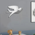 Ceramic Figurine Wall Art Sculpture Suitable Hallway Living Room Zpaxo L to right