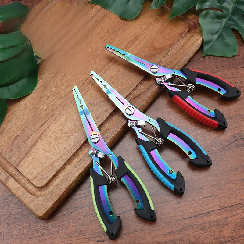 Stainless Steel Fishing Pliers Hook Remover Saltwater Resistant