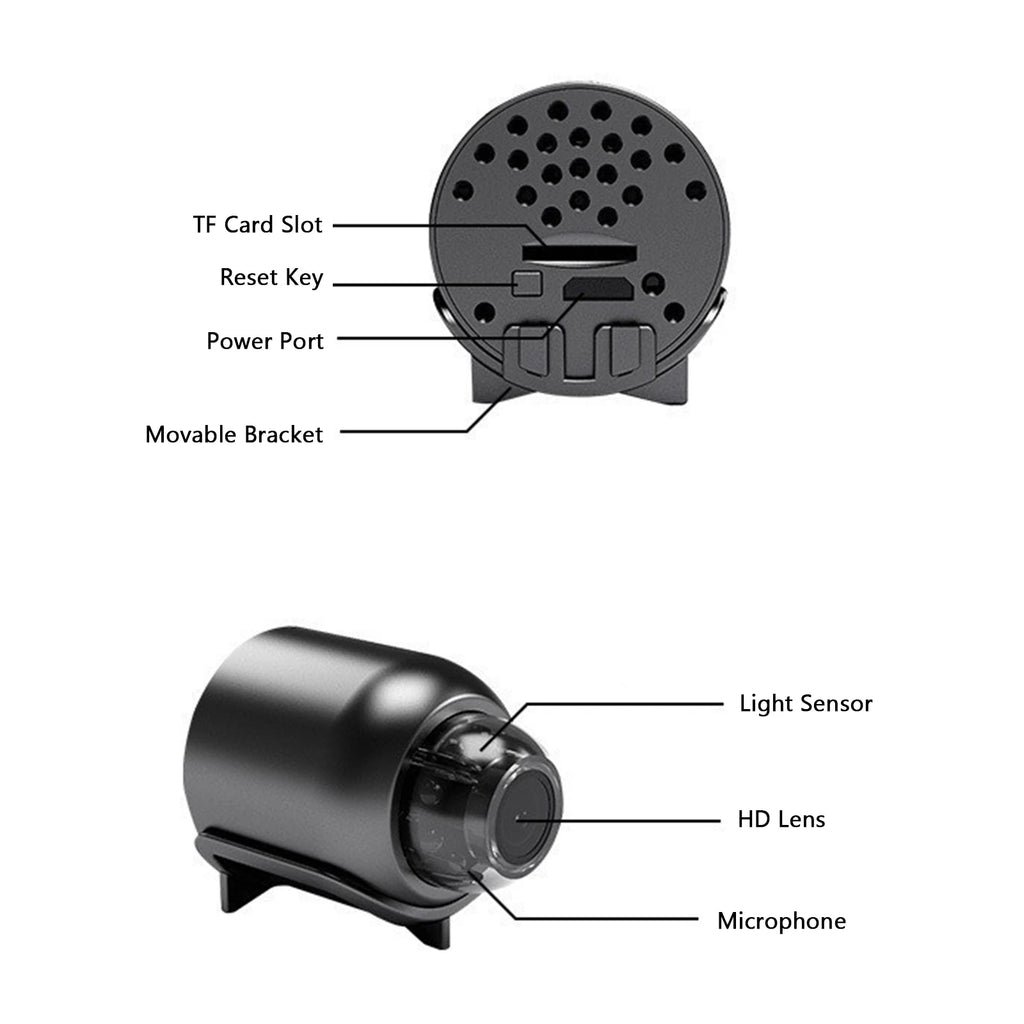 X5 Wireless Camera 720P Surveillance Security Video Cam Motion Detect