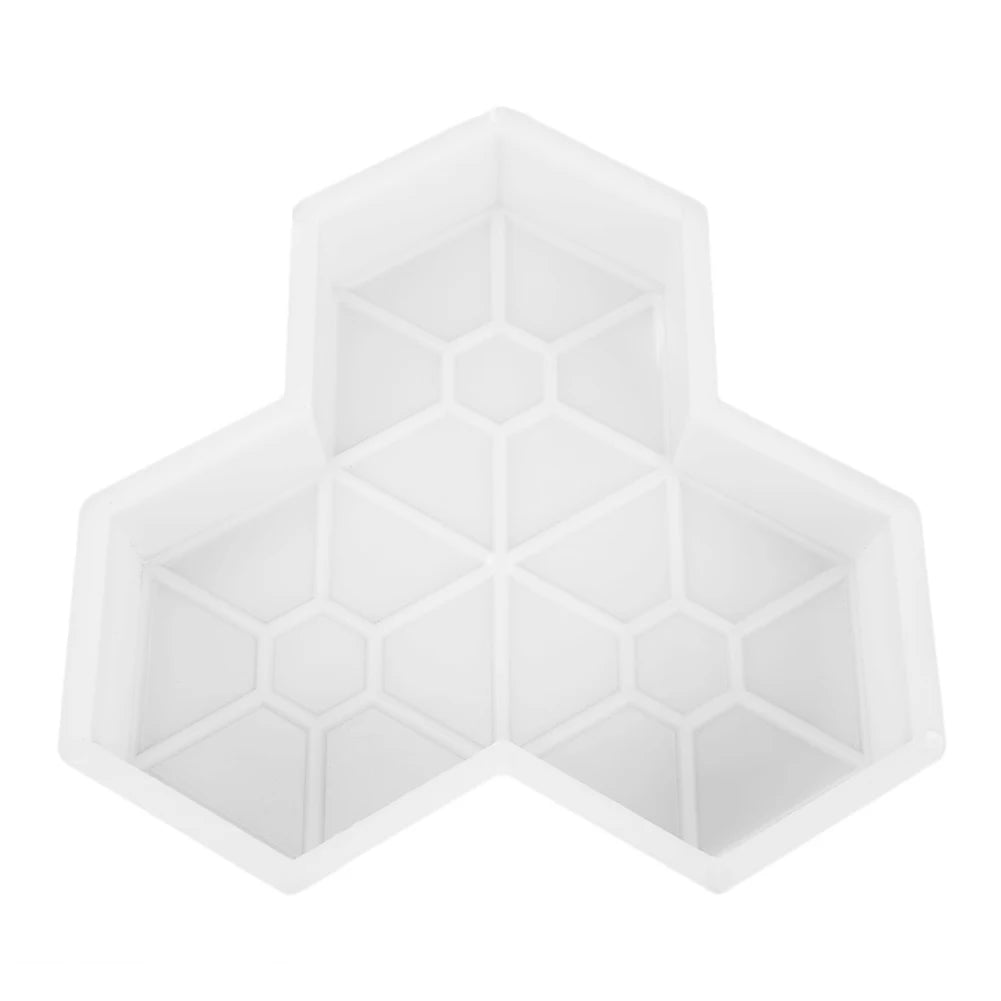 DIY Plastic Garden Yard Paving Manually Maple Leaf Pathway Pavement