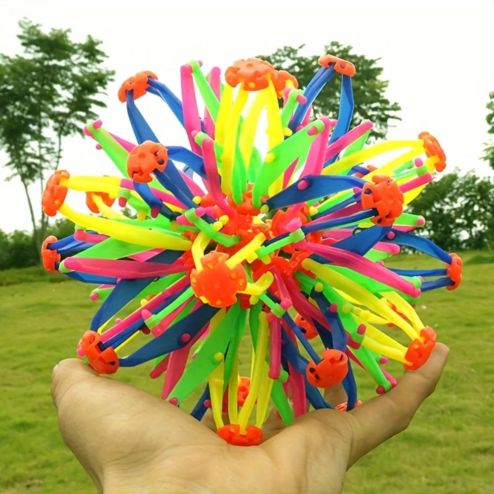 Large Retractable Ball Expandable Breath Toy Calming Stress Relief