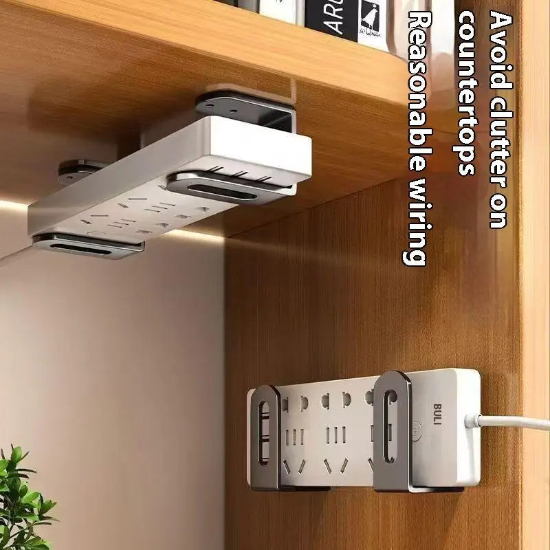 2Pcs Router Storage Box Wall Artifact Set-top Box Wall-mounted Fixture Support Bracket Wifi Placement Rack Zpaxo