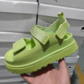 Sandals for Women 2025 Casual Outdoor Fashion Comfortable Causal Ladies Sandal High Quality Summer Platform Beach Sandals Shoes Zpaxo YELLOW 37