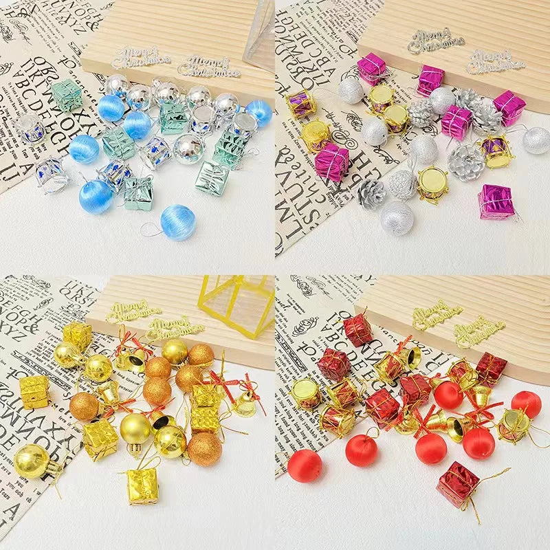 26-Piece Christmas Ball Ornaments Set – Tree Hanging Decor Christmas Ornament Set Zpaxo