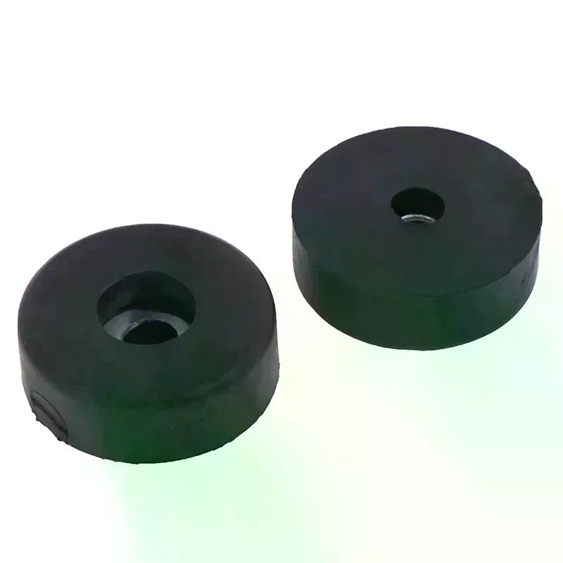 Plastic Bumpers Embedded Washer Feet Pad Instrument Holder 30x10mm Zpaxo