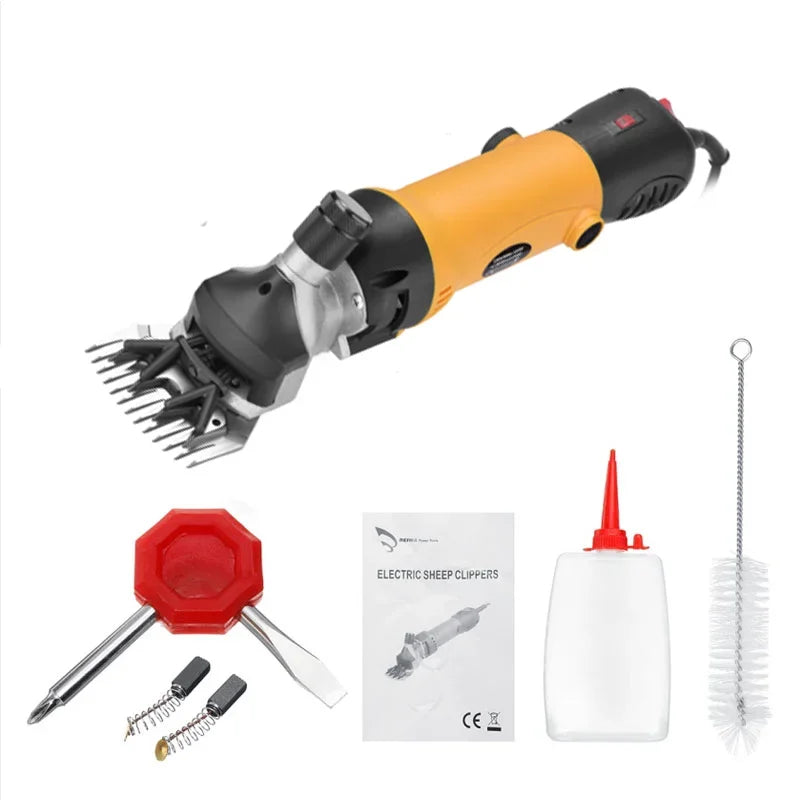 1000W Electric Professional Sheep Shears 6 Speeds Clippers Alpacas