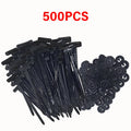 Universal Nylon Cable Tie Buckle Auto Fastening Straps Multi-Purpose Cable Clip Heavy Duty Self-Locking Nylon Zip Ties Holder Zpaxo 500PCS