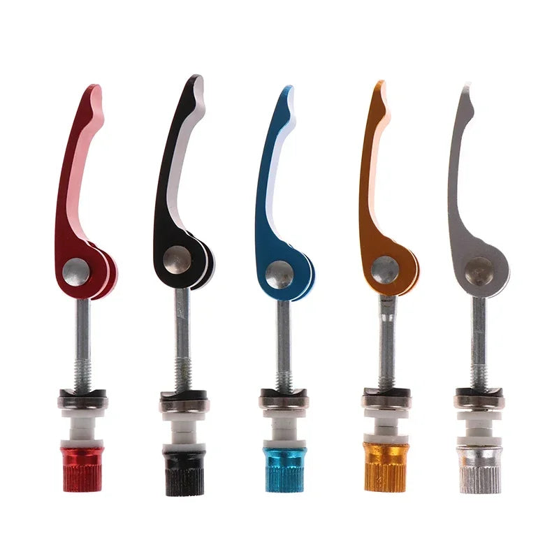 Bike Seat Tube Clip Universal High Quality Mountain Bicycle Seat Tube Clamp Screw Quick Release Lever Colored Bicycle Zpaxo