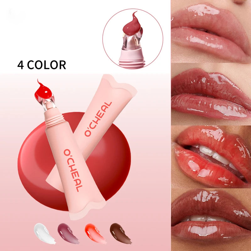 Moisturizing Long-lasting Lip Gloss Easy Apply Non Stick Natural