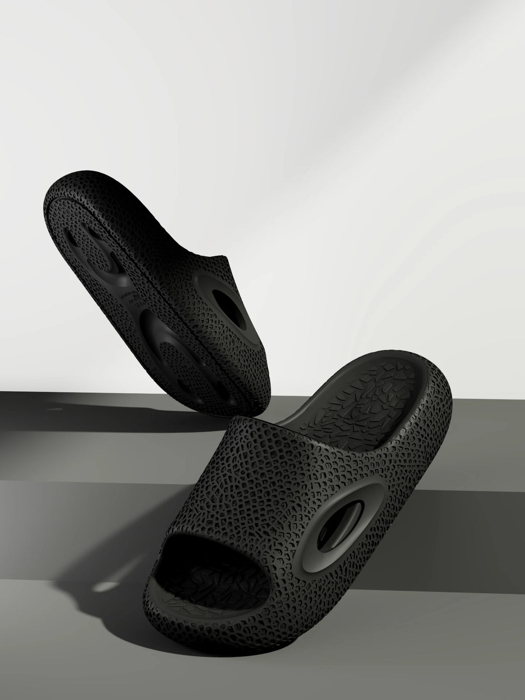 Men's Summer Slides Non-slip Thick Sole Slippers Breathable